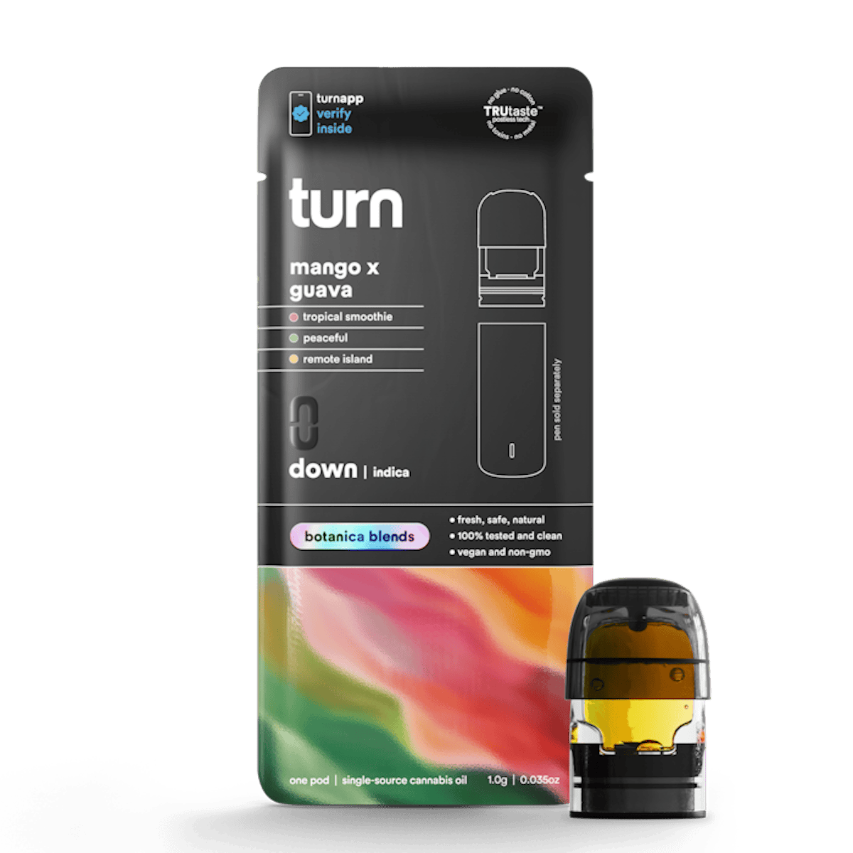 Turn | Vape | 1g Pod | Mango x Guava
