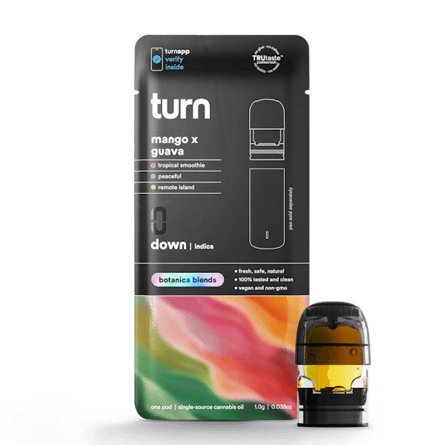 Turn | Vape | 1g Pod | Mango x Guava