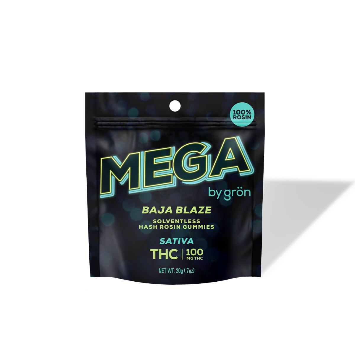 Gron | Gummy | 100mg | Rosin Mega Baja Blaze