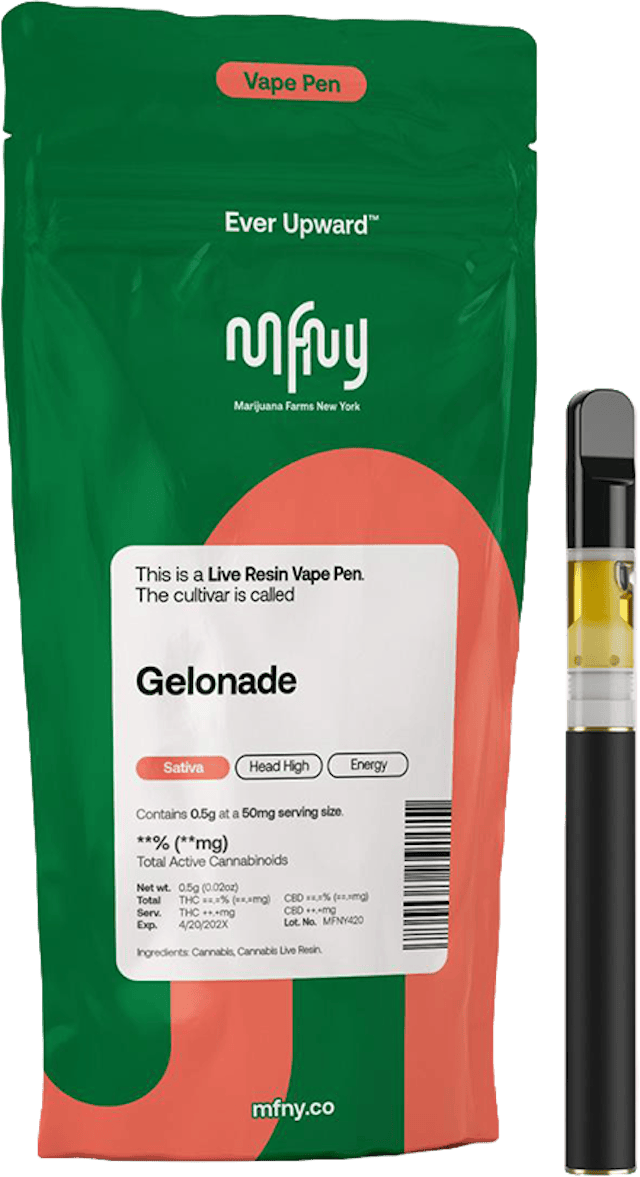 MFNY | Vape | .5g AIO | Live Resin Gelonade