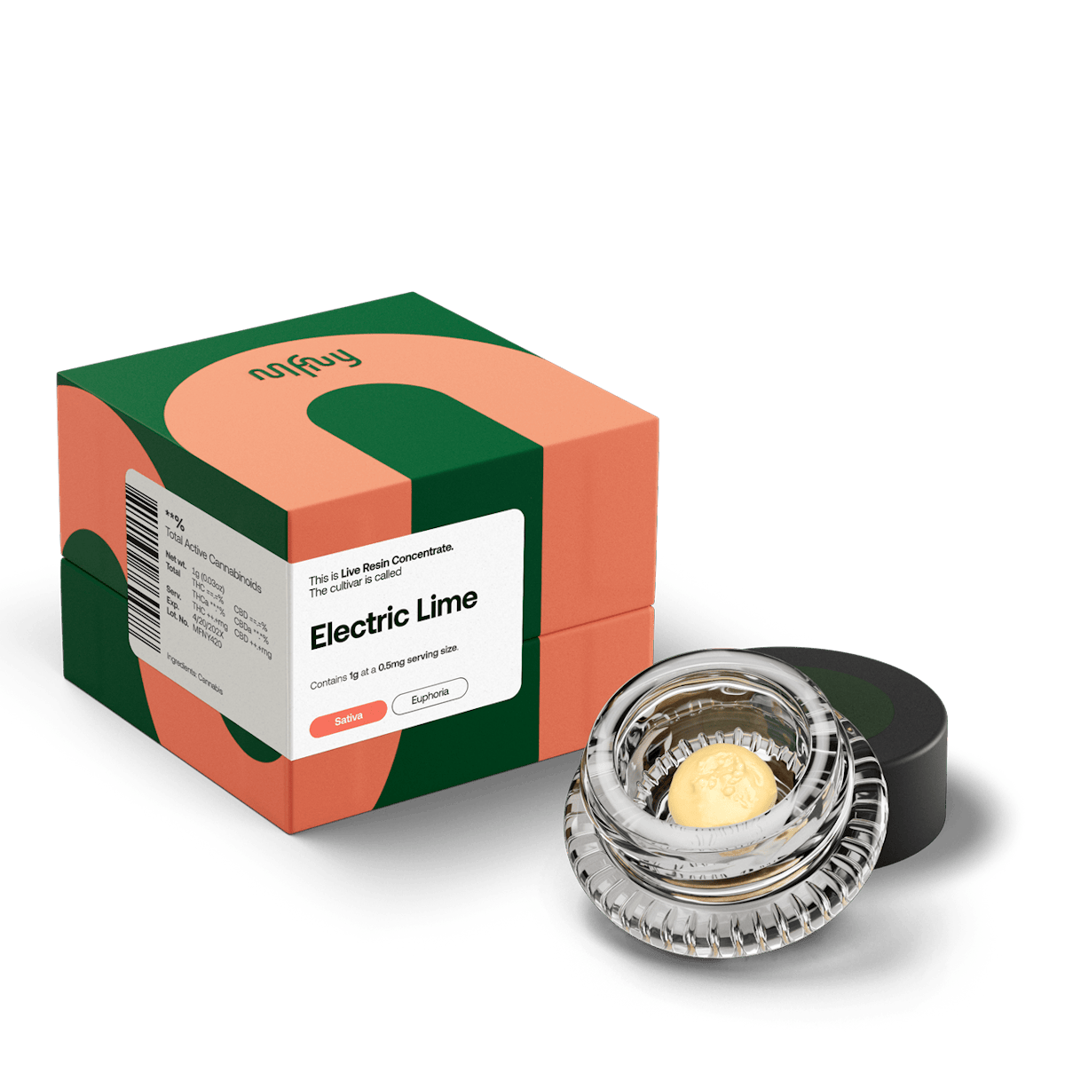 MFNY | Live Resin Badder | 1g | Electric Lime