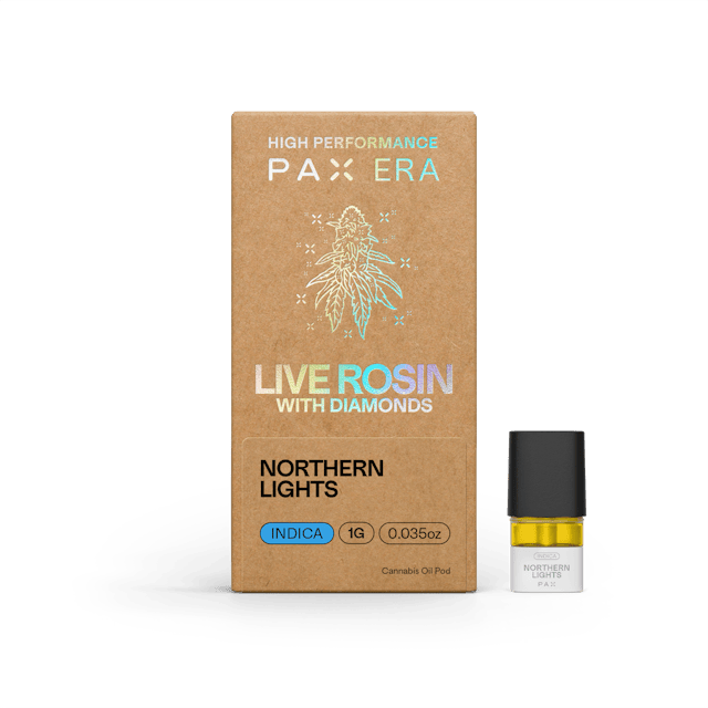 Pax | Vape | 1g Pod | Live Rosin & Diamonds Northern Lights