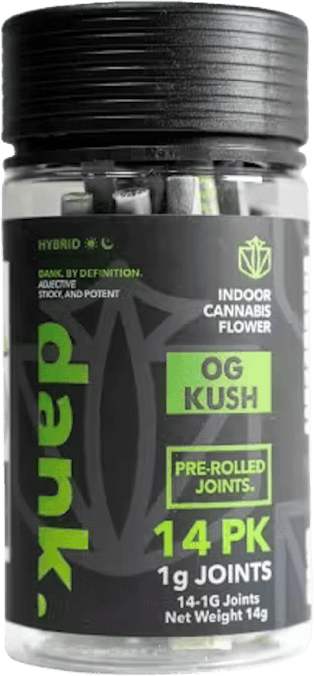 Dank | Preroll | 14pk | 14g | OG Kush