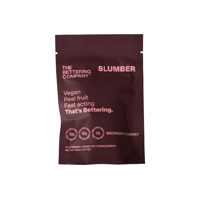 The Bettering Company | Gummy | 10pk | 100mg | SLUMBER Midnight Cherry