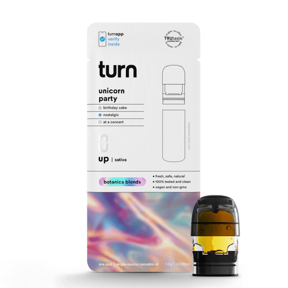 Turn | Vape | 1g Pod | Unicorn Party