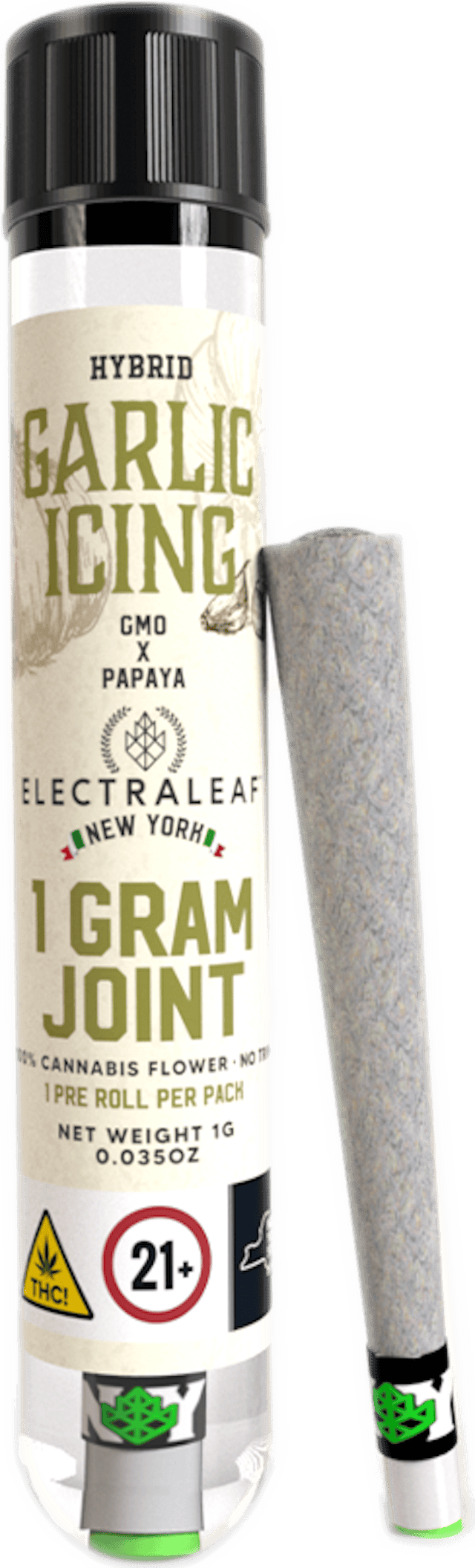 Electraleaf | Preroll | 1g | Garlic Icing