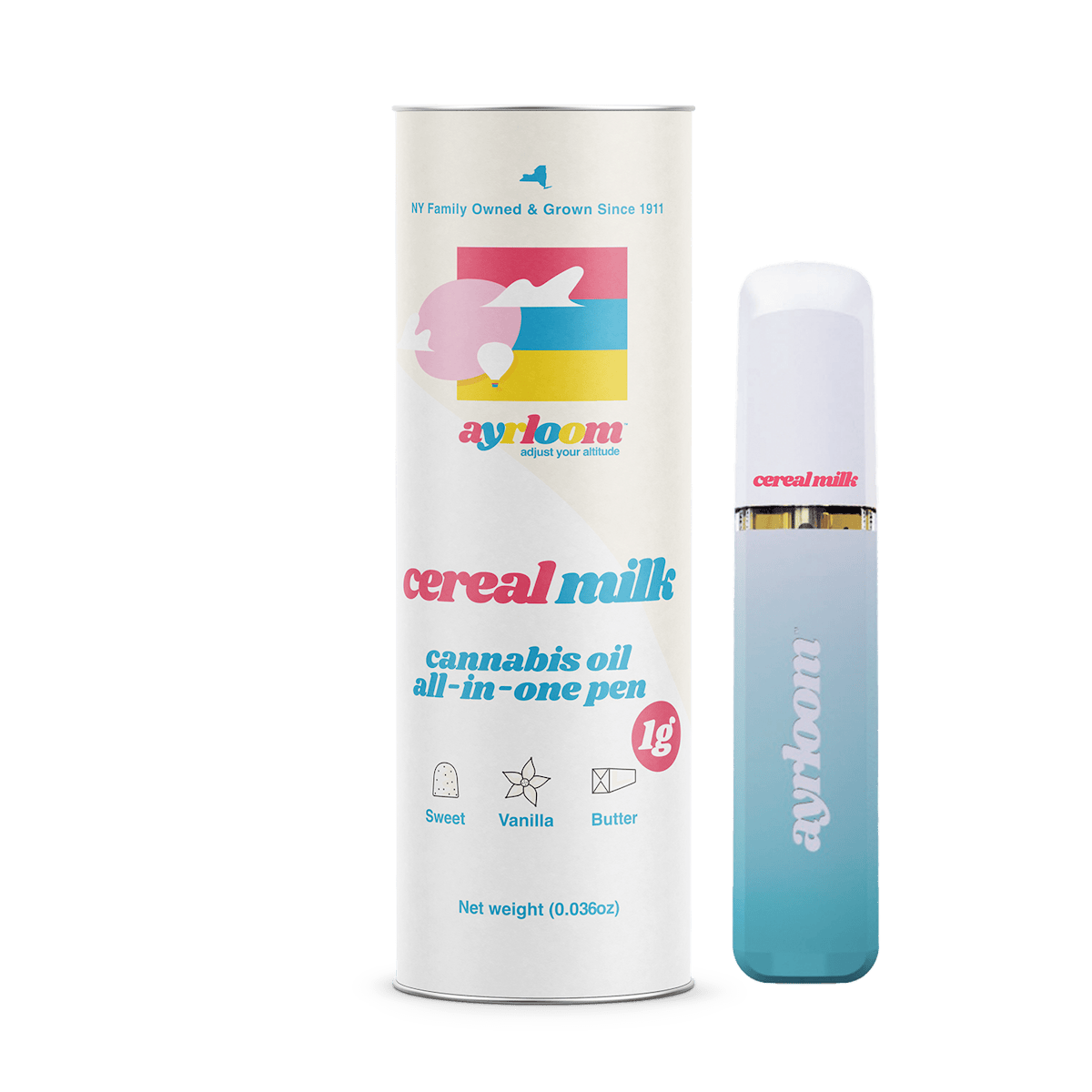 Ayrloom | Vape | 1g AIO | Cereal Milk