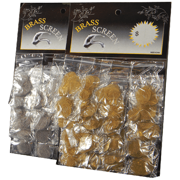 Pipe Screen Silver Metal