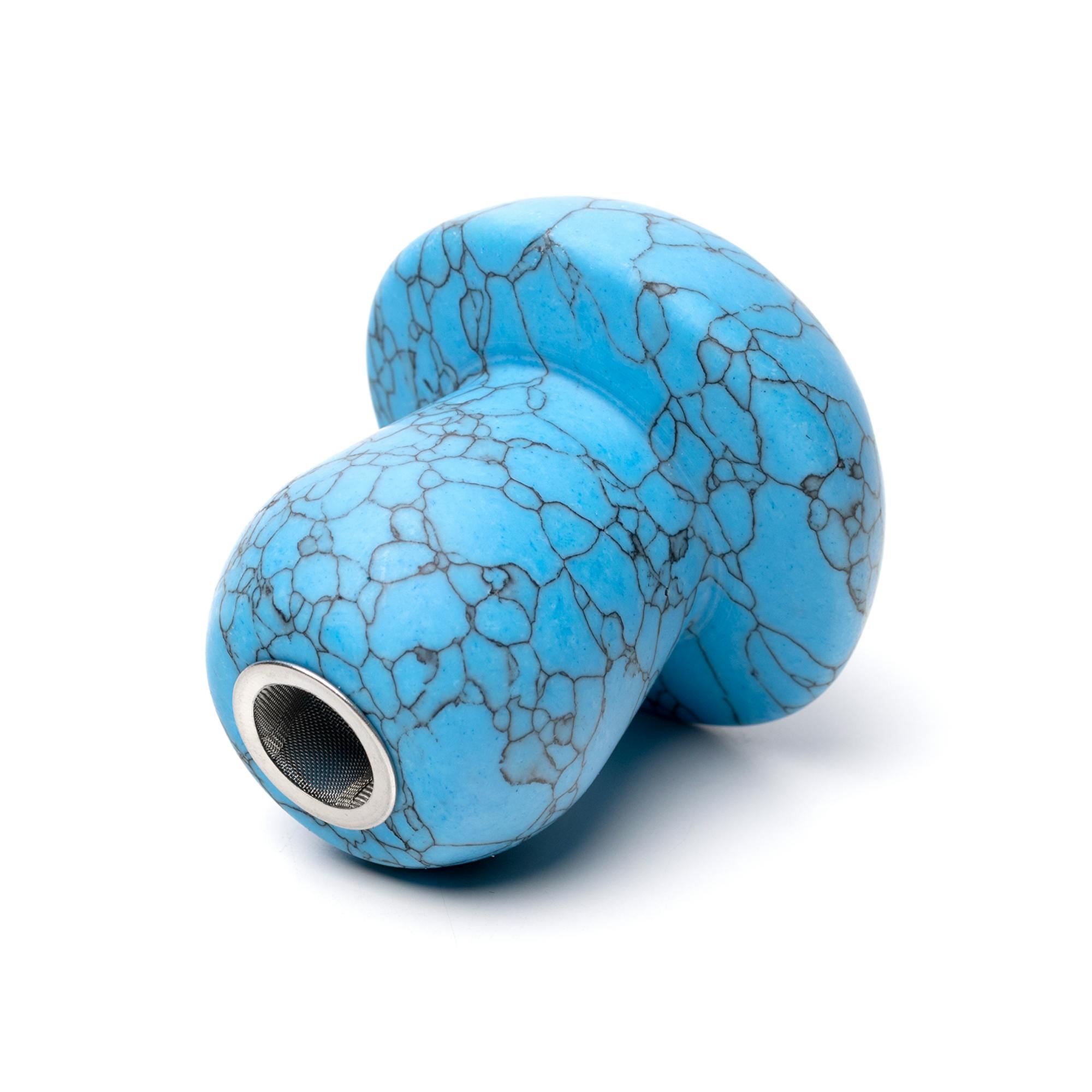 Mushroom Pipe - Blue Turquoise