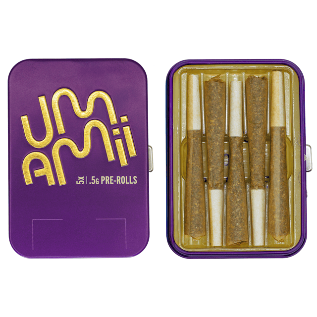 Umamii | Preroll | 5pk | 2.5g | Hash Infused Now n Laterz