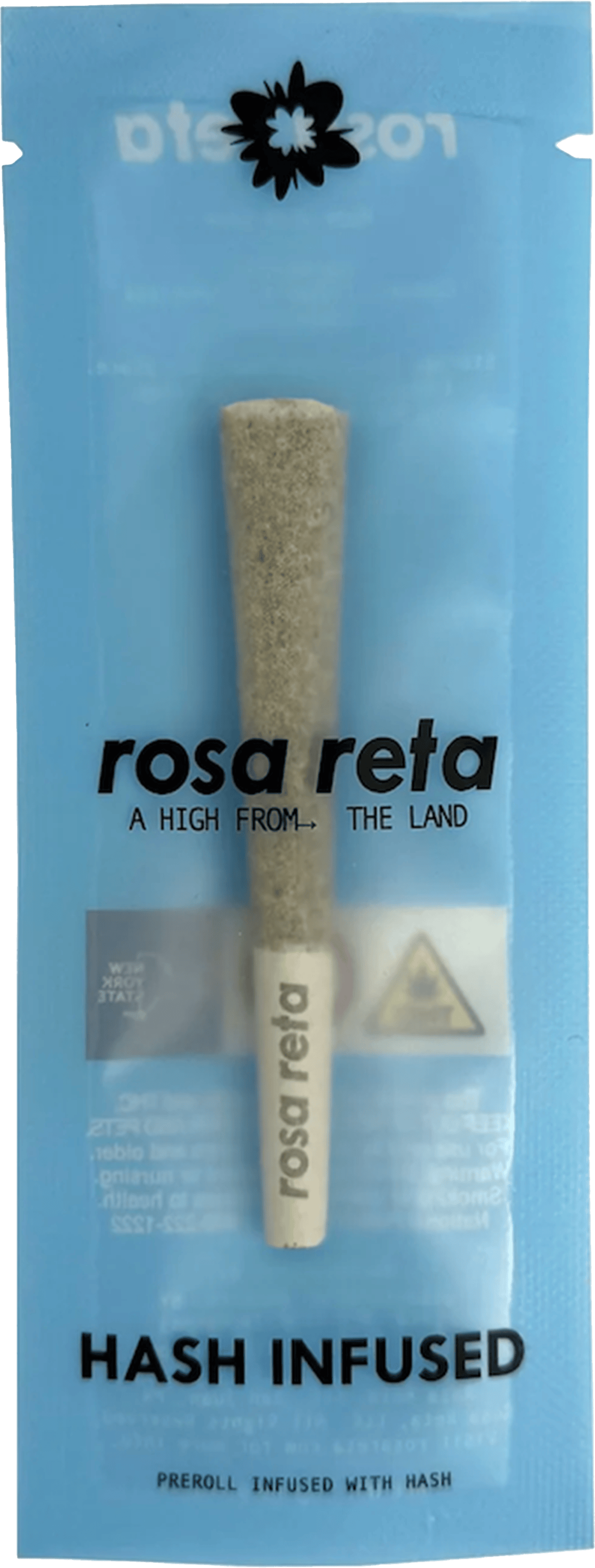 Rosa Reta | Preroll | .5g | Hash Infused Melo Flow