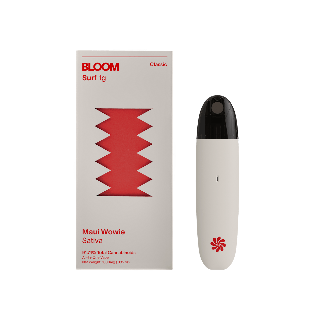 Bloom | Vape | 1g AIO | Maui Wowie