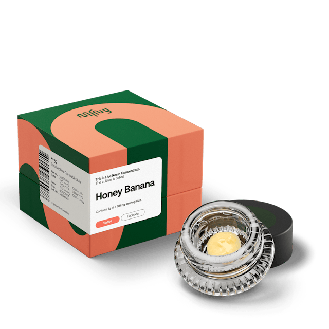 MFNY | Live Resin Badder | 1g | Honey Banana