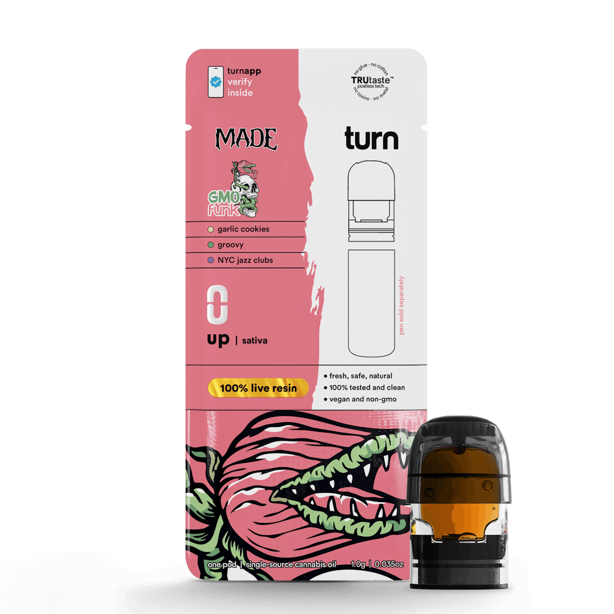 Turn | Vape | 1g Pod | Live Resin GMO Funk