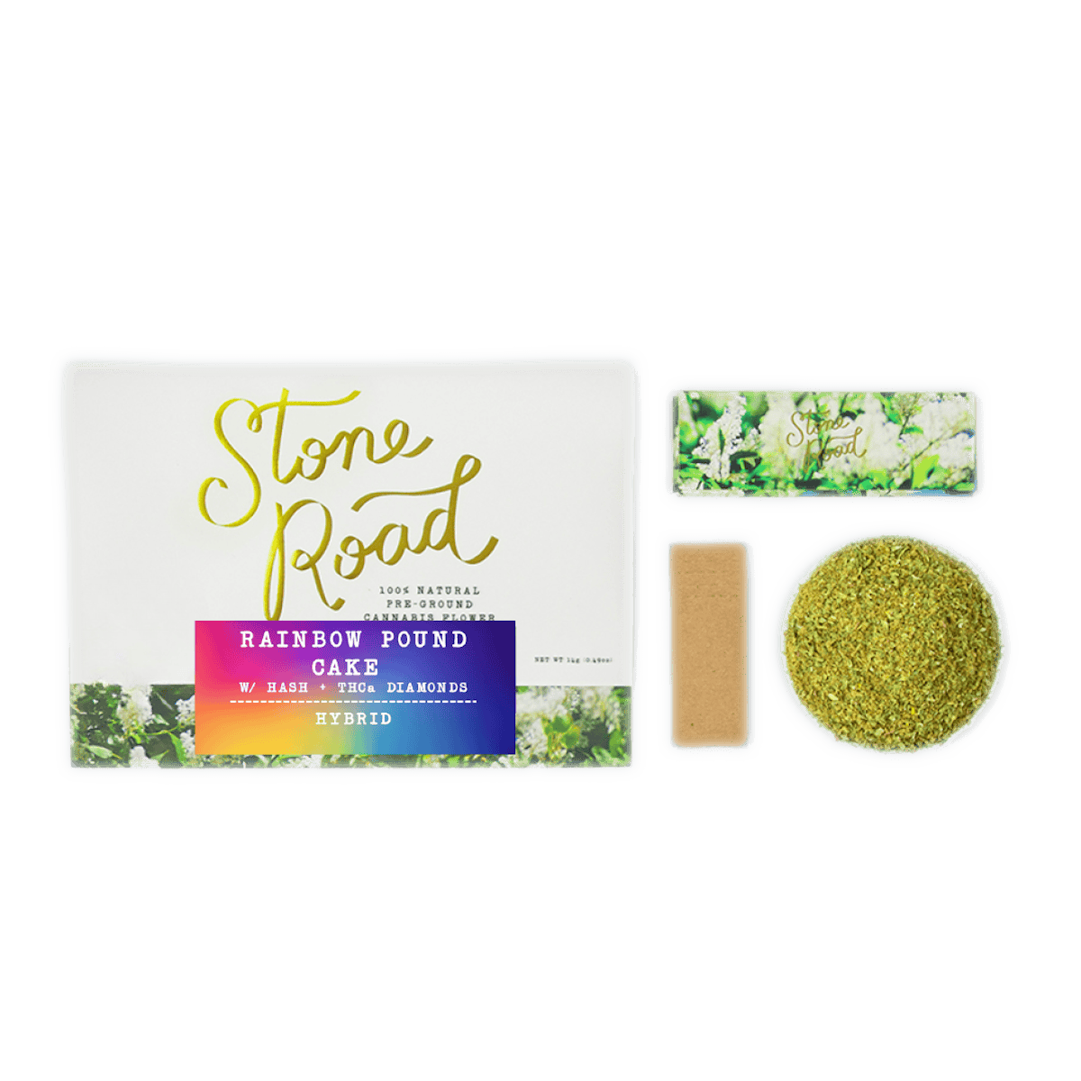 Stone Road | Flower | 14g | Infused Pre-Ground - Rainbow Pound Cake