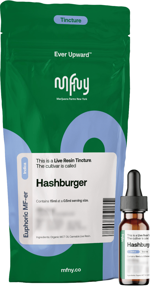 MFNY | Tincture | Live Resin Hash Burger