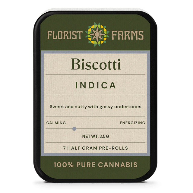 Florist Farms | Preroll | 7pk | 3.5g | Biscotti