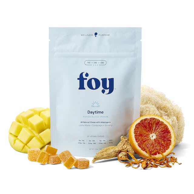 Foy | Gummy | 20pk | 100mg | Daytime Mango with Adaptogens