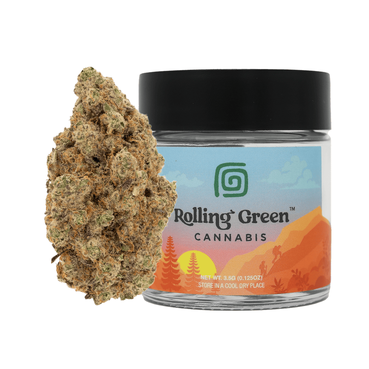 Rolling Green | Flower | Standard Jar | 3.5g | Devil’s Soap