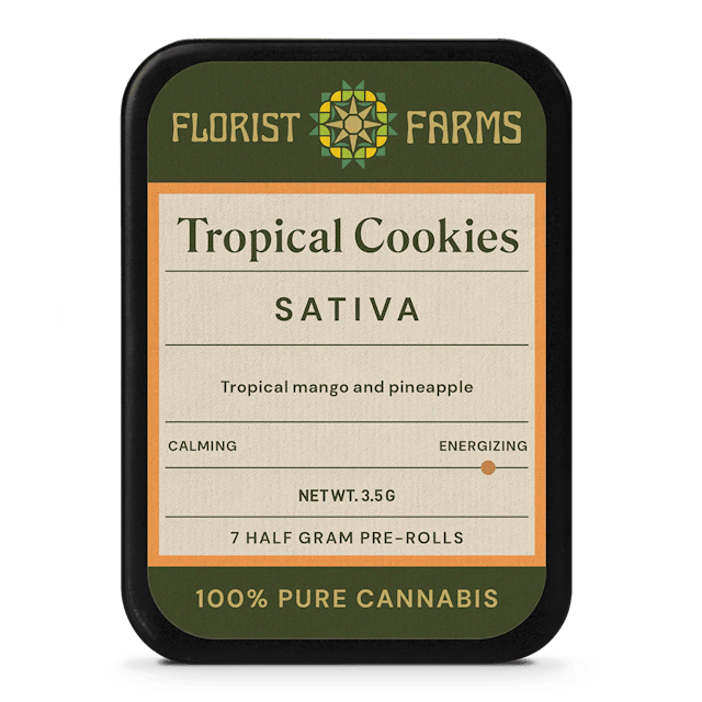 Florist Farms | Preroll | 7pk | 3.5g | Tropical Cookies