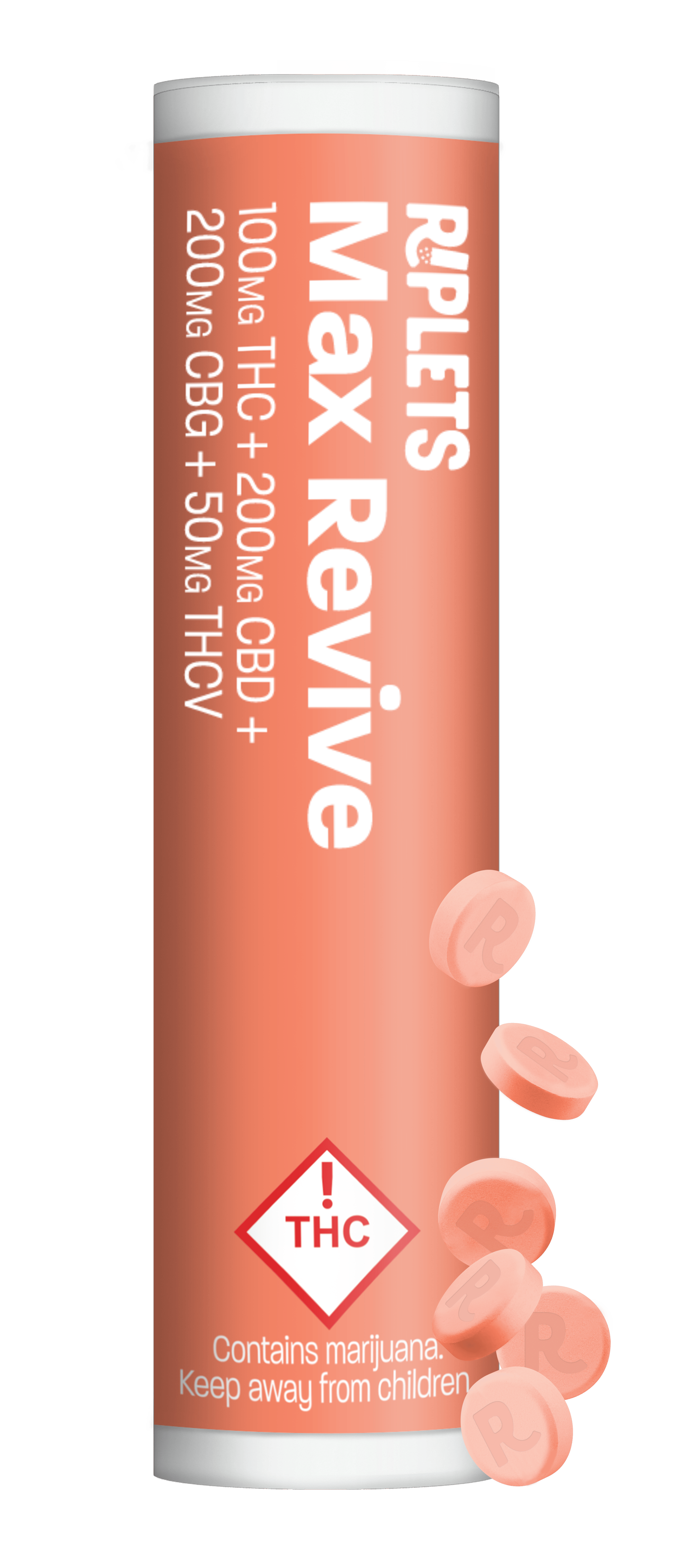 Ripple Riplets Riplets | Max Revive - 100mg | Ripple Edibles | RiNo (Rec)