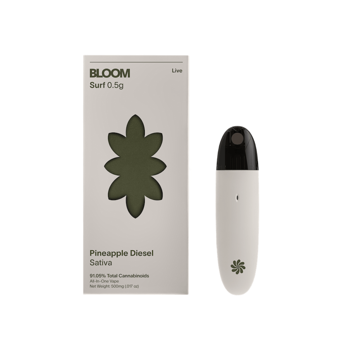 Bloom | Vape | .5g AIO | Live Pineapple Diesel