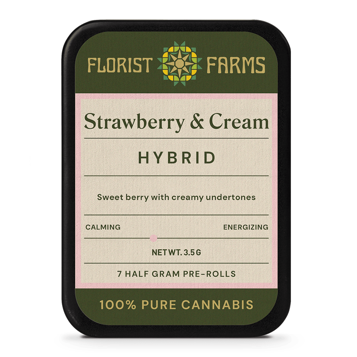 Florist Farms | Preroll | 7pk | 3.5g | Strawberry & Cream