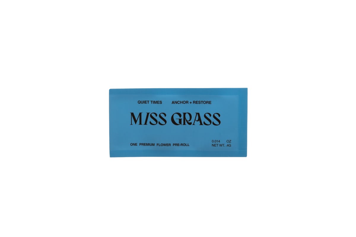 Miss Grass | Preroll | 0.4g | Quiet Times