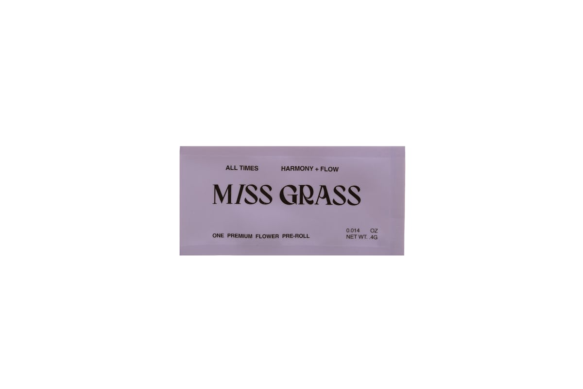 Miss Grass | Preroll | 0.4g | All Times