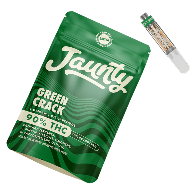 Jaunty | Vape | 1g Cart | Green Crack