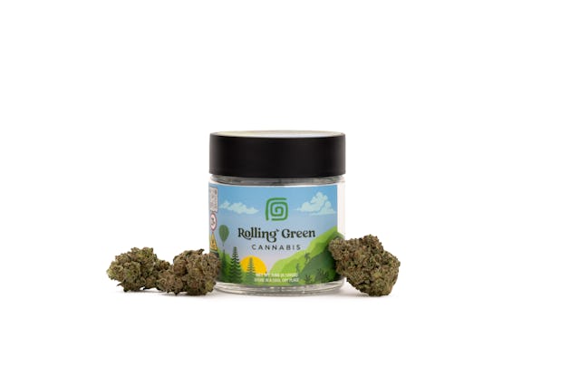 Rolling Green | Flower | Value Jar | 3.5g | Gas Face