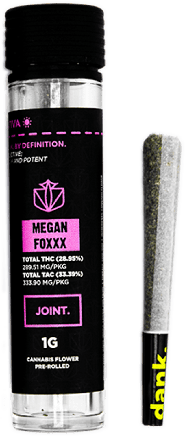 Dank | Preroll | 1g | Megan Foxxx