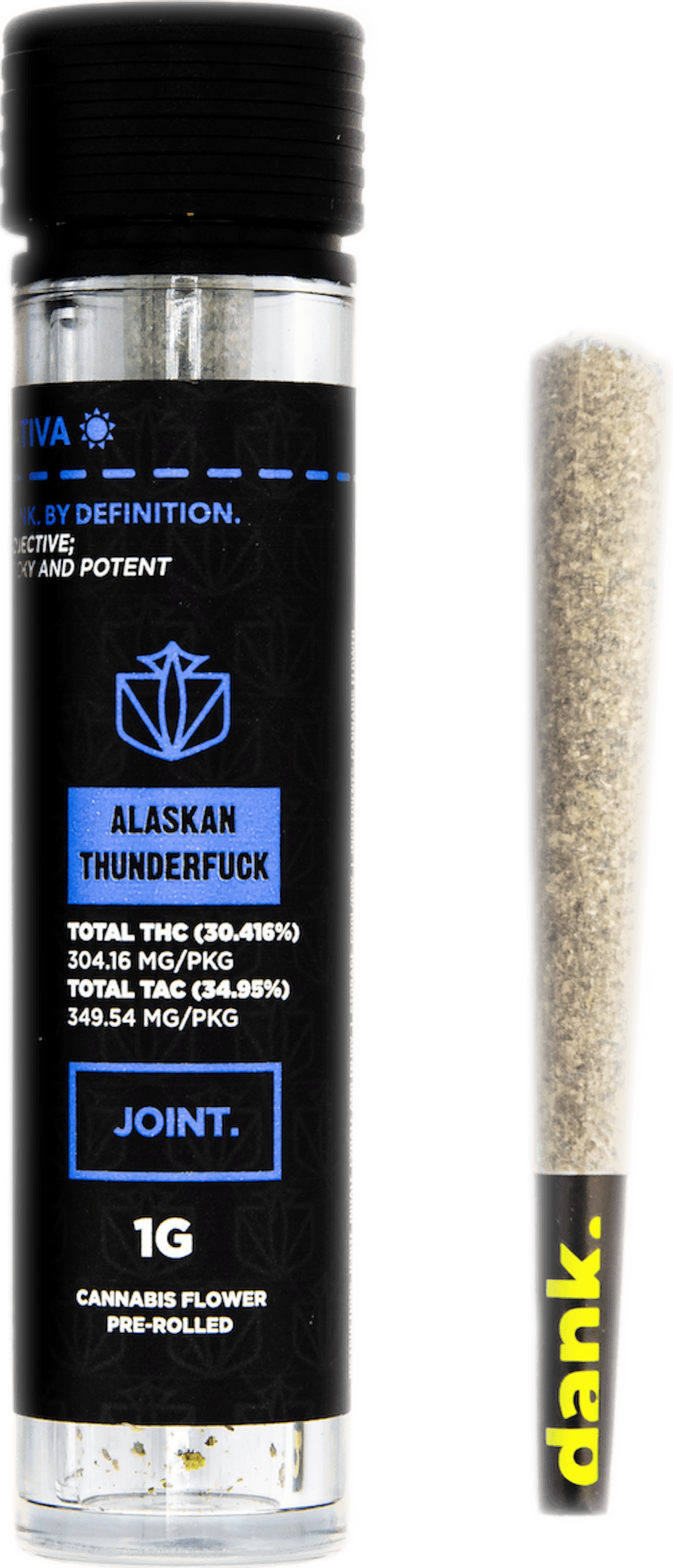 Dank | Preroll | 1g | Alaskan Thunderfuck