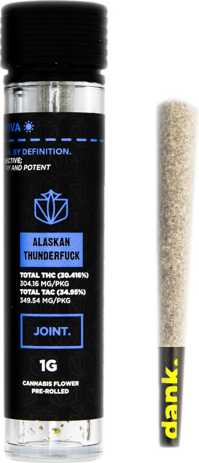 Dank | Preroll | 1g | Alaskan Thunderfuck