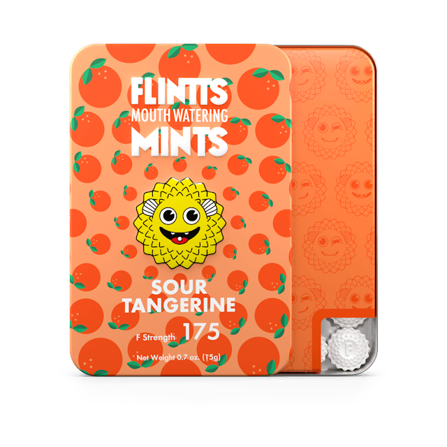 Flintts Mints | 28pk | Sour Tangerine