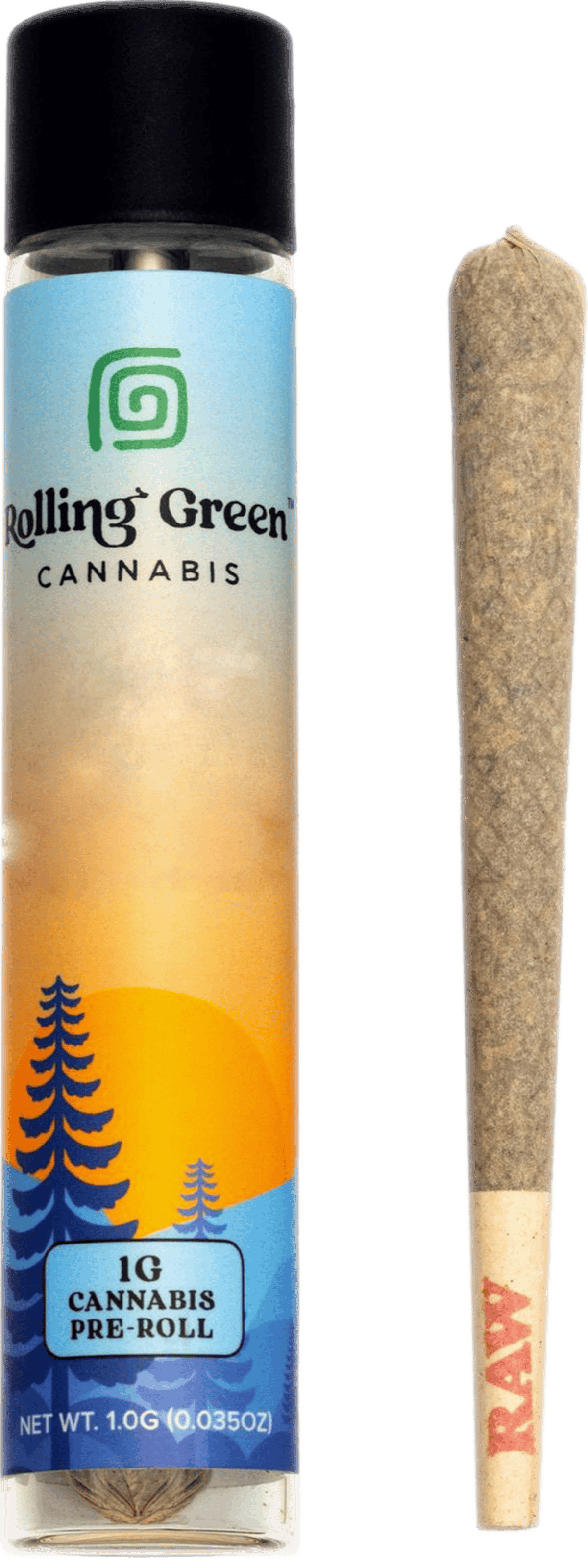Rolling Green | Preroll | 1g | Black Cherry Runtz