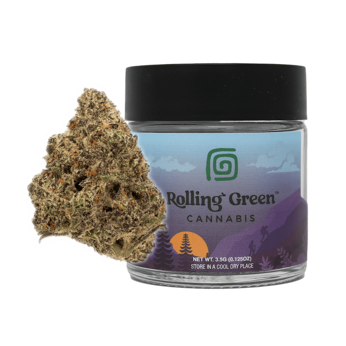Rolling Green | Flower | Premium Jar | 3.5g | Chimera
