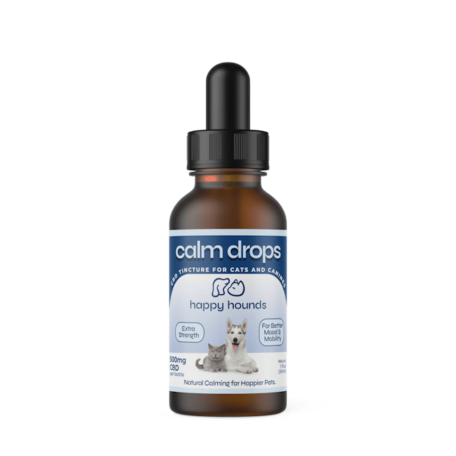 Happy Hounds | Tincture | 500mg | Calm Drops | Extra-Strength