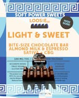 "Light and Sweet" - chocolate espresso bar - Sativa + CBG