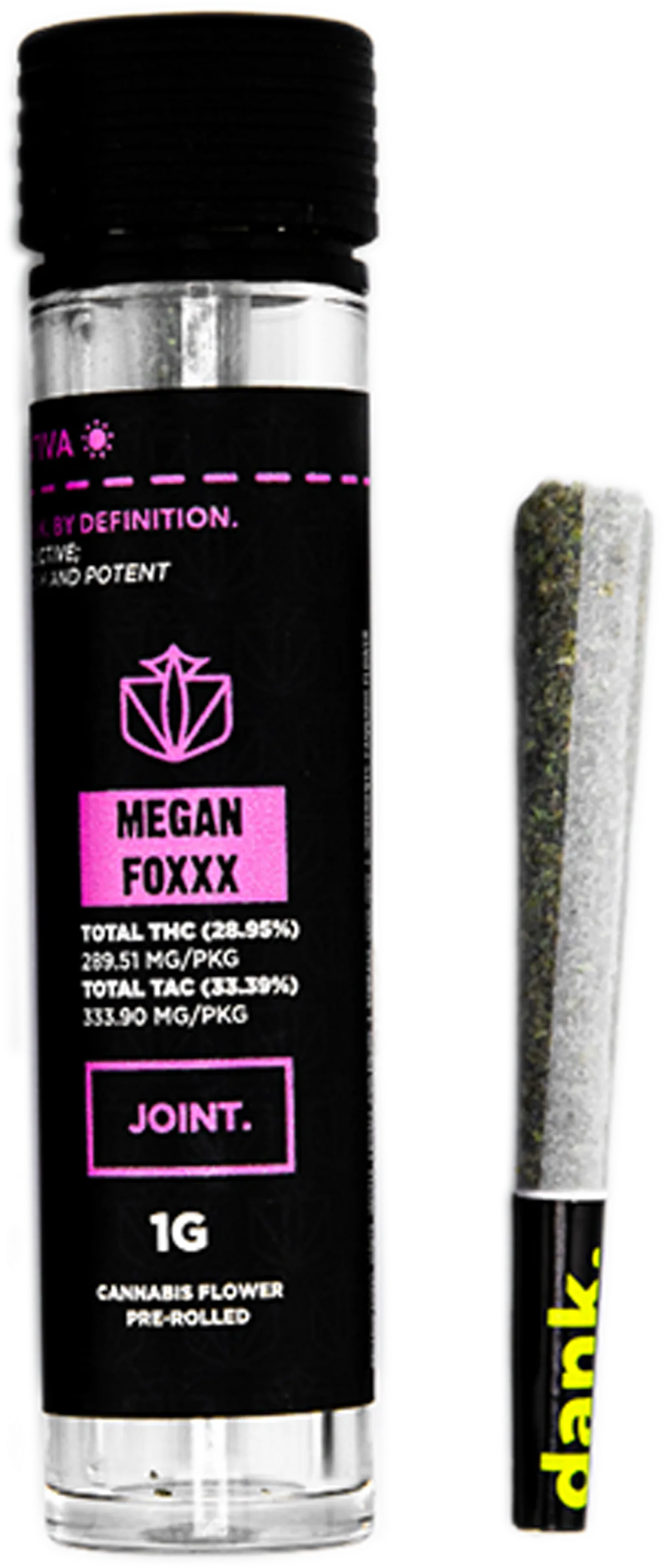 Dank | Preroll | 1g | Megan Foxxx