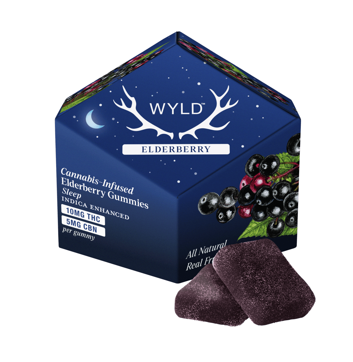 Elderberry - 2:1 CBN:THC Gummies