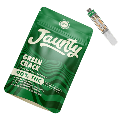 Jaunty | Vape | 1g Cart | Green Crack