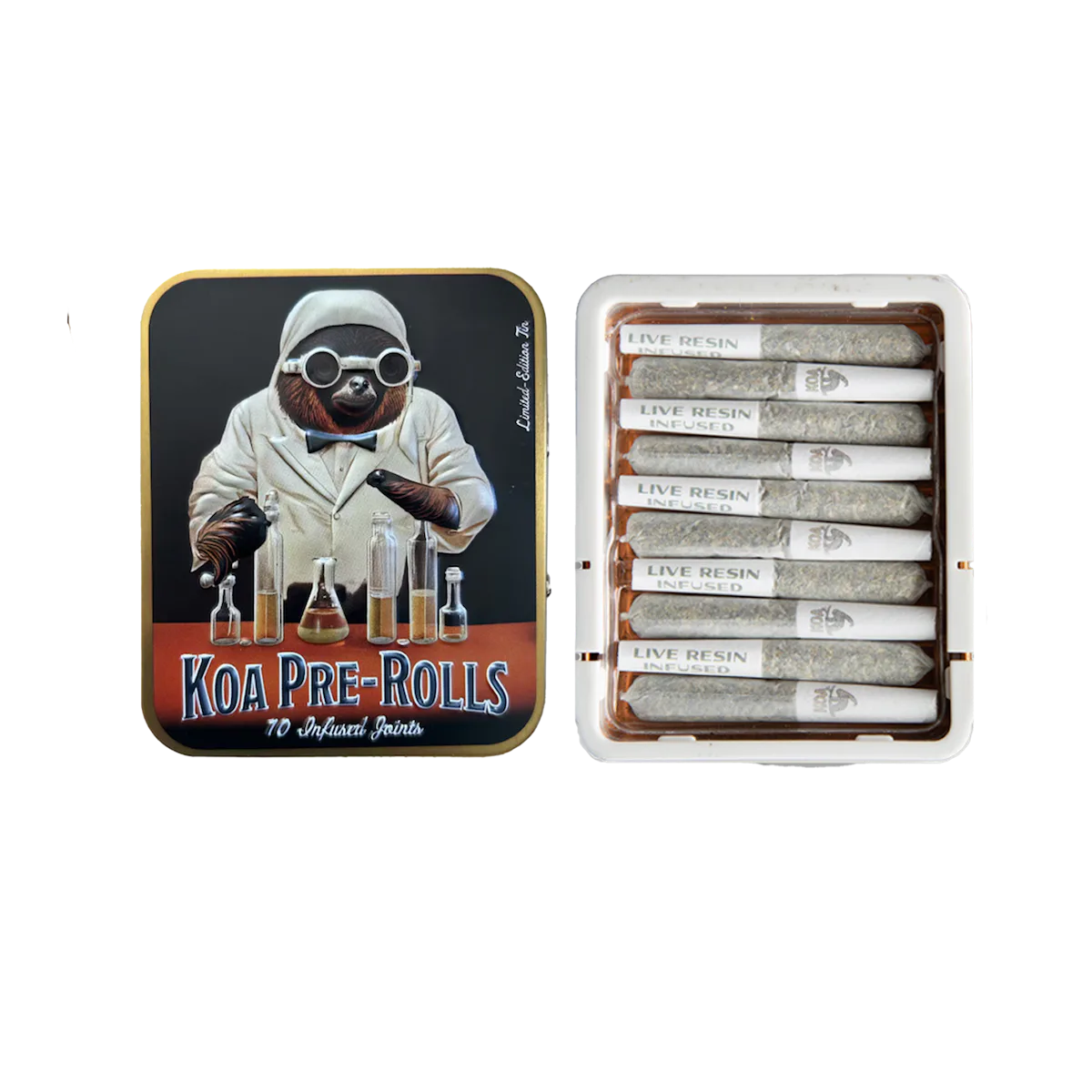 KOA | Preroll | 10pk | 3.5g | Live Resin Infused | Sour Diesel