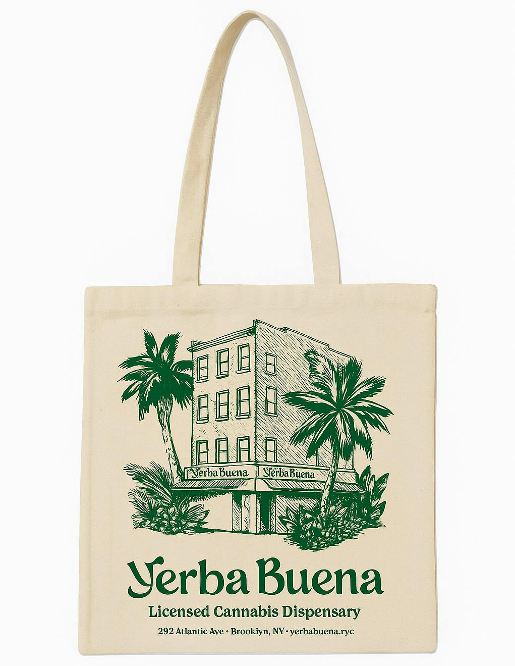 Yerba Buena Tote Bag Storefront