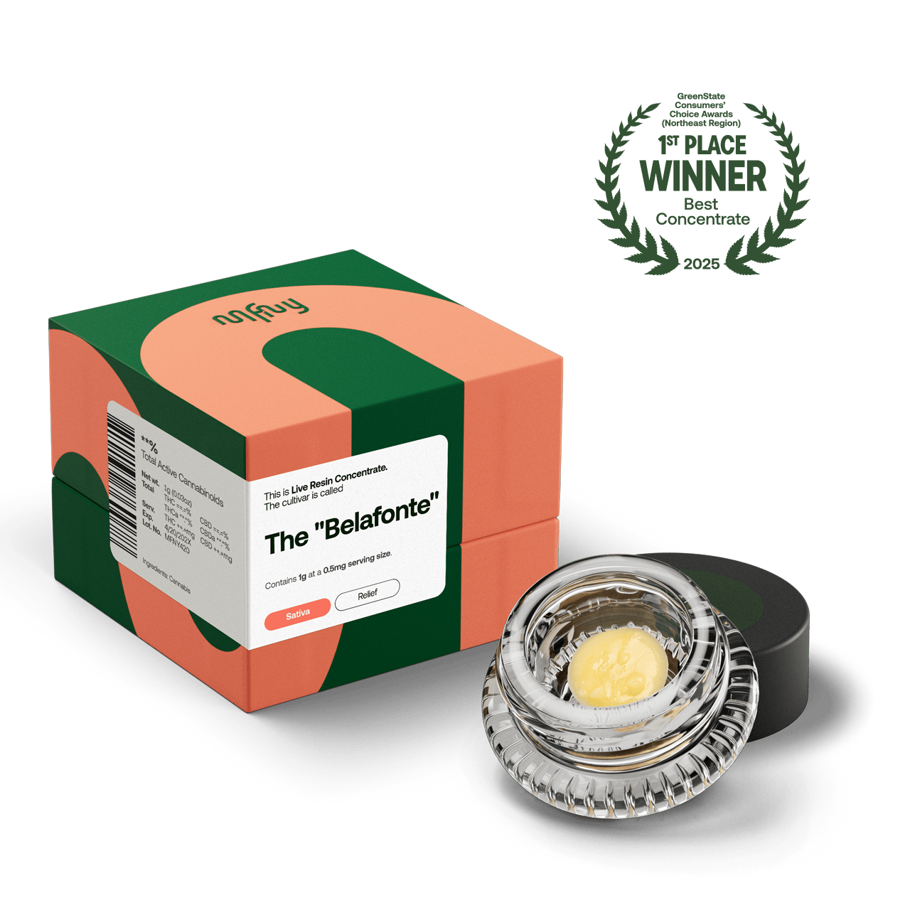 The "Belafonte" - Live Resin Badder