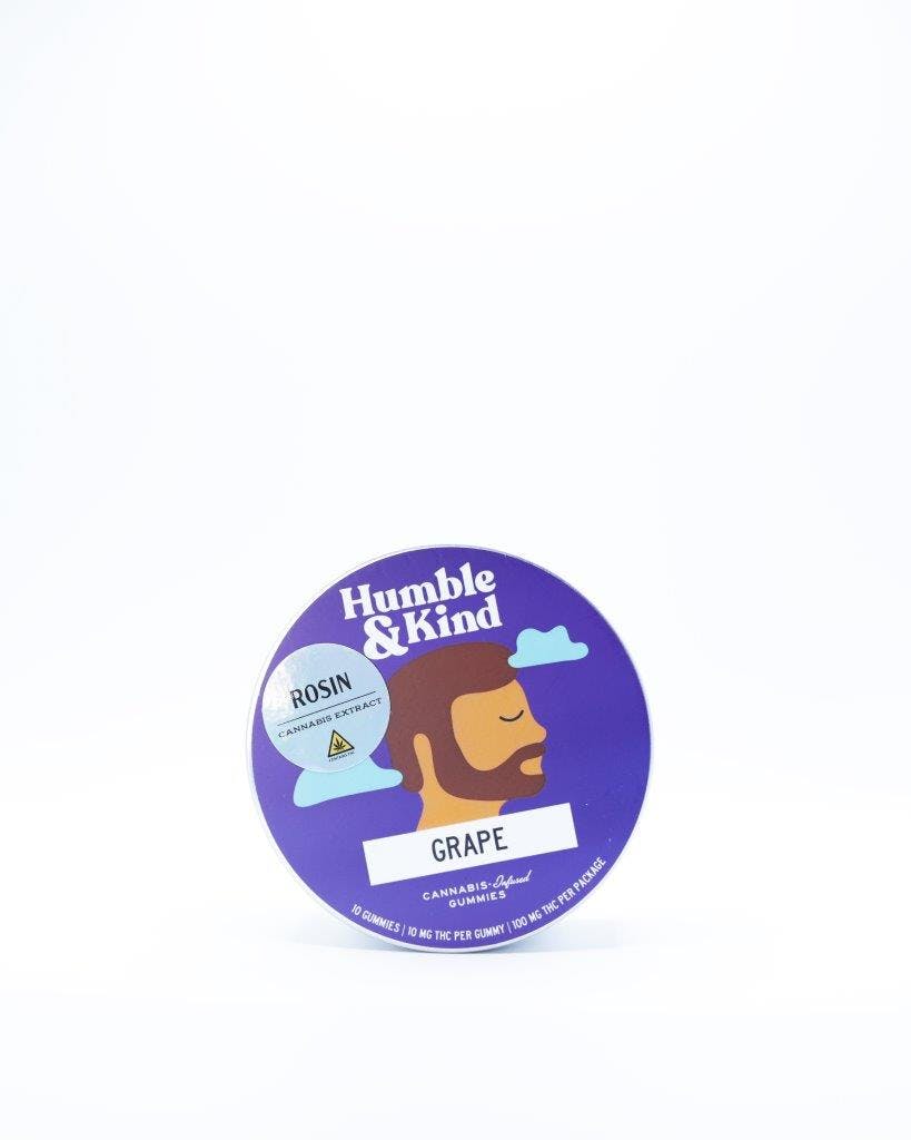 Grape Rosin Gummies 10pk - Blackberry Rosin