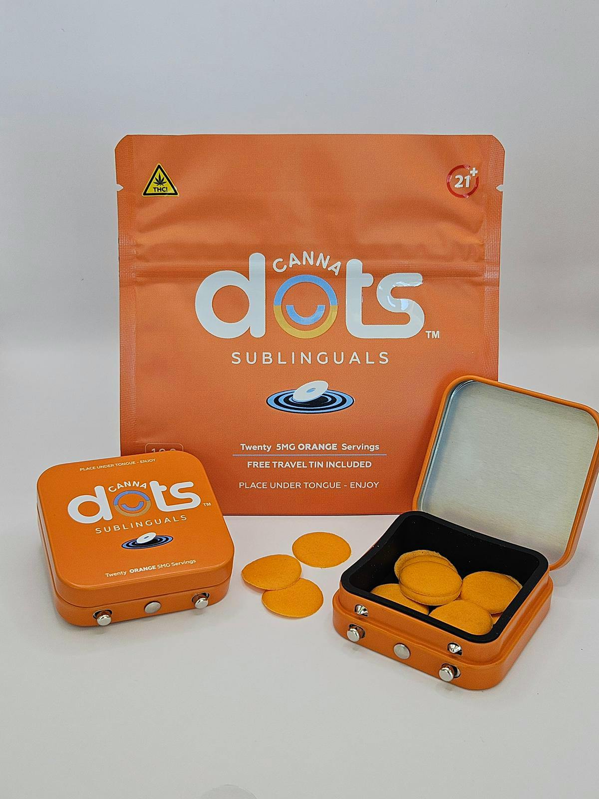THC Sublingual Dots - Citrus