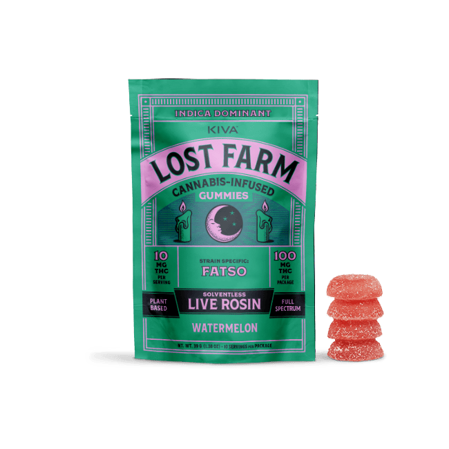 Watermelon x Fatso Live Rosin Gummies