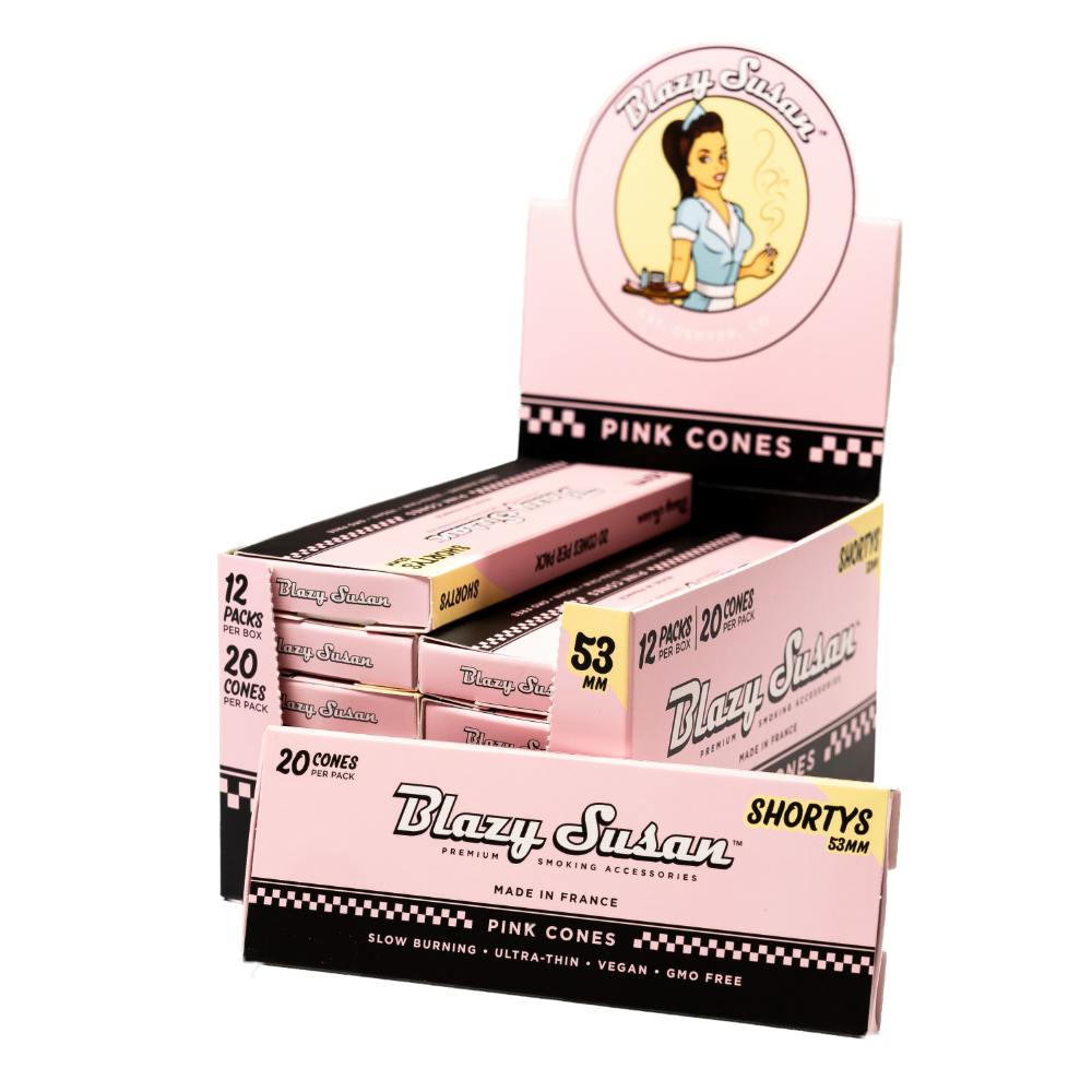 Blazy Susan | King Sizes | Pink Cones 20pk