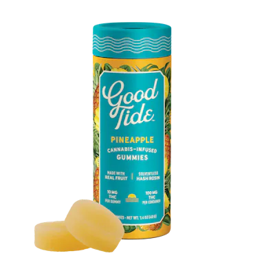 Good Tide | Gummy | 10pk | Rosin UPLIFTING Pineapple